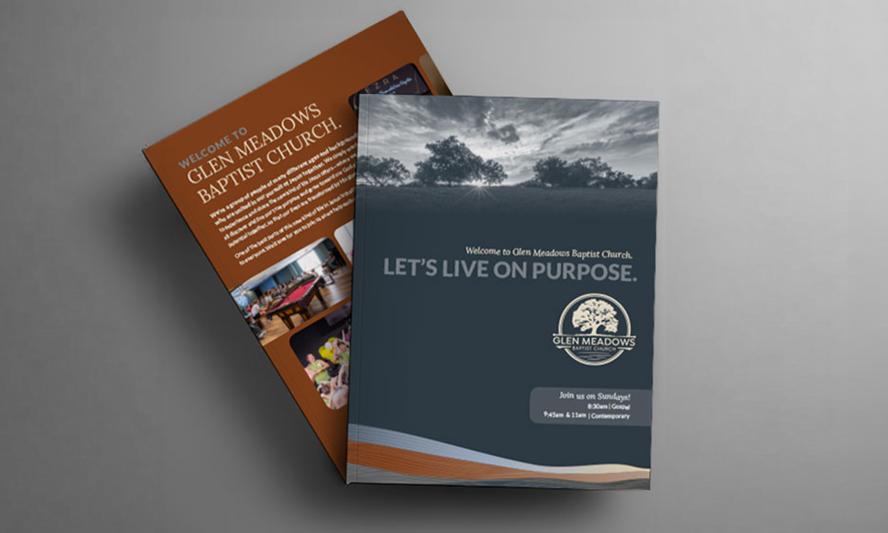 Glen Meadows Baptist Church Branded Welcome Guide